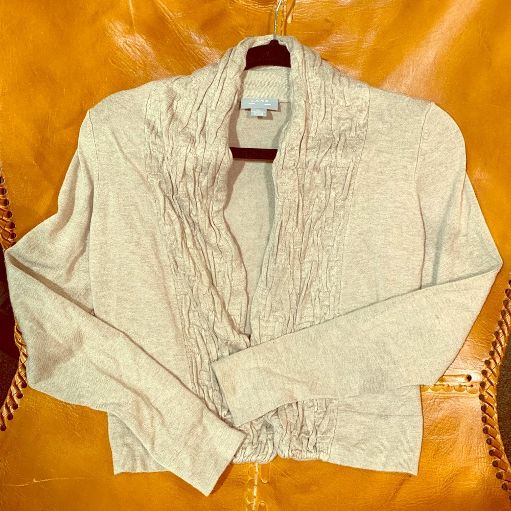 Elegant JANA beige Cardigan